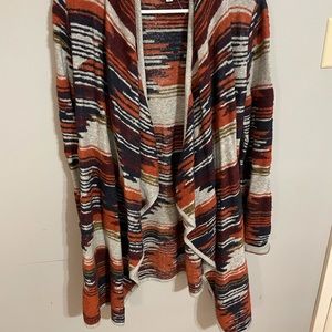 Lucky Brand multicolor sweater/cardigan